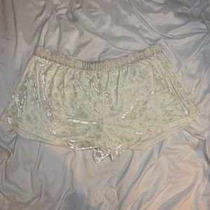 Victoria Secret Velvet Shorts